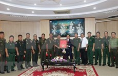 Cambodian Army’s Guard High Command pays pre-Tet visit to Bac Lieu