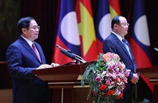 Vietnamese, Lao PMs wrap up Solidarity and Friendship Year