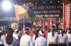 Hoa Binh’s Khai Ha festival thrills visitors