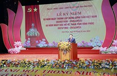 NA Chairman attends ceremony marking 60 years since Uncle Ho's visit to Vinh Phuc
