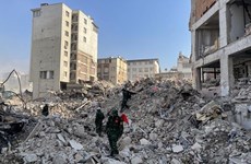 Vietnam’s rescue team discovers 15 sites with quake victims in Turkey so far
