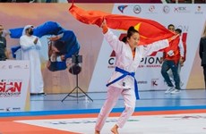 Vietnam wins two golds at ongoing Asian Jujitsu Championship 2023