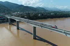 Laos – China Railway helps promote cross-border trade activities