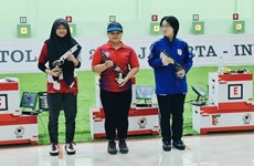 Vietnam wins gold at Asian Rifle/Pistol Cup 2023
