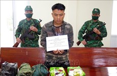 Lao national found transporting 2 kg of Methamphetamine to Vietnam