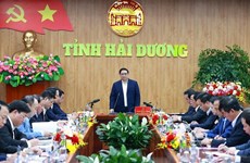 PM suggests Hai Duong focus on green growth on several pillars  