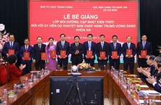 Training course for Party Central Committee’s alternate members concludes