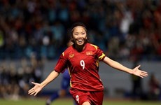 Striker Huynh Nhu to join national women’s football team in 2024 Olympics qualifiers