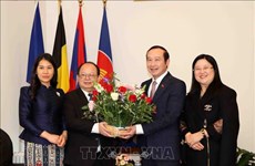 Vietnam-Laos exchange event marks Laos’ Bunpimay festival in Belgium