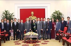 Vietnamese, Lao Party commissions strengthen cooperation