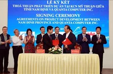 Quanta group pours 120 million USD into computer manufacturing project in Nam Dinh