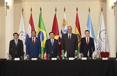 NA Chairman holds talks with MERCOSUR Parliament’s leaders