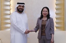 Vice President receives Emirates News Agency Director-General in Abu Dhabi