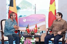 PM meets Timor Leste counterpart in Indonesia