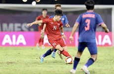U22 Vietnam draw 1-1 with Thailand in Group B's final match at SEA Games 32