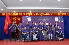 Send-off ceremony for Vietnamese team to ASEAN Para Games 12
