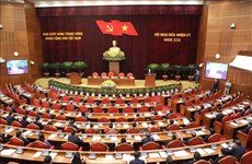 Party Central Committee scrutinises reports on third working day of mid-term meeting