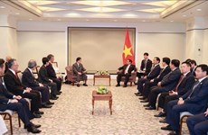 PM receives leaders of Japan-Vietnam friendship associations