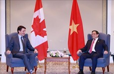PM meets Canadian, Indian, Comoros leaders