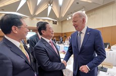 PM Pham Minh Chinh meets US, EC leaders