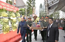Remains of volunteer soldiers reburied in Ha Tinh province