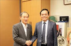 Deputy PM Tran Luu Quang pays working visit to Japan