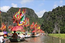 Tourism week “The Golden Colour of Tam Coc - Trang An” opens in Ninh Binh