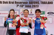 Vietnamese cyclists win gold and bronze at Asian Junior Road Cycling Championships
