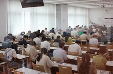 Nearly 800 candidates join 6th Vietnamese language test in Japan