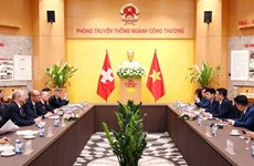 Vietnam, Switzerland to further boost economic, trade, investment ties