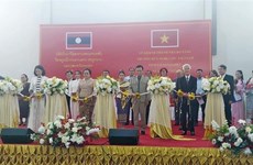 Multi-purpose hall of Laos-Vietnam Friendship School in Savannakhet inaugurated