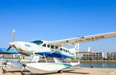 First commercial seaplane flight to Co To Island conducted