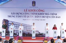 President attends groundbreaking, launching ceremonies for vital projects