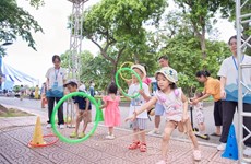 Family festival in Hanoi improve awareness of children drowning prevention
