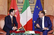 President Vo Van Thuong meets with Italian Senate President