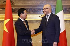President meets Italian lower house speaker in Rome