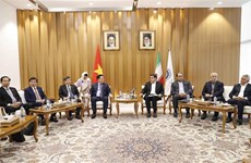 NA Chairman hosts head of Iran Chamber of Commerce, Industries, Mines, Agriculture