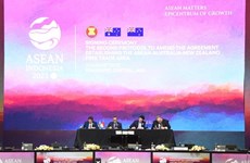 ASEAN promotes economic cooperation with Australia, New Zealand