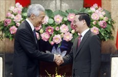 President hails significance of Singaporean PM’s visit