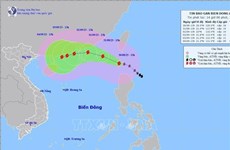 Typhoon Saola enters East Sea