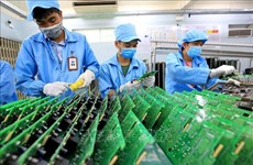  Electronics manufacturing makes up nearly 18% of Vietnam’s industry