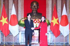 Vice President welcomes Japan’s Crown Prince, Crown Princess