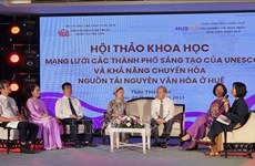 Hue seeks to become creative city of UNESCO