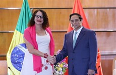 PM receives leaders of Communist Party of Brazil, friendship association