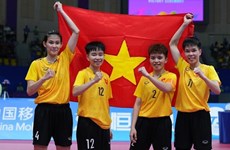 ASIAD 19: Women's sepak takraw team bring second gold medal to Vietnam