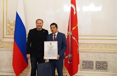 St. Petersburg honours individuals for contributions to Russia-Vietnam friendship