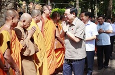 NA Chairman congratulates Soc Trang monks, clerics on Sene Dolta festival