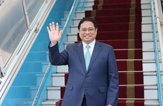 Prime Minister leaves for ASEAN - GCC Summit, visit to Saudi Arabia