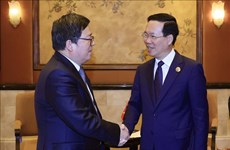 President Vo Van Thuong receives ZTE Corporation Chairman