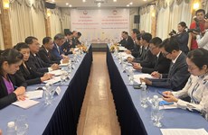 Lao Front delegation pays working visit to HCM City